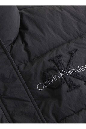 کاپشن مشکی زنانه رگولار Calvin Klein - کد 873594487