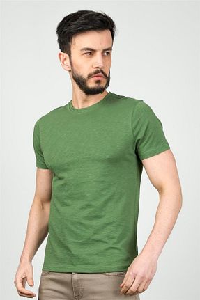 تیشرت آبی مردانه اسلیم فیت Cazador - کد 873576127