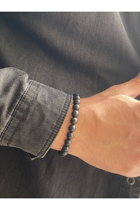 دستبند جواهر رنگی زنانه سنگ طبیعی Uzman Taşçı - کد 809167257