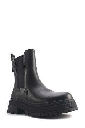 بوت / نیم بوت مشکی زنانه پاشنه تخت U.S. Polo Assn. - کد 873640389