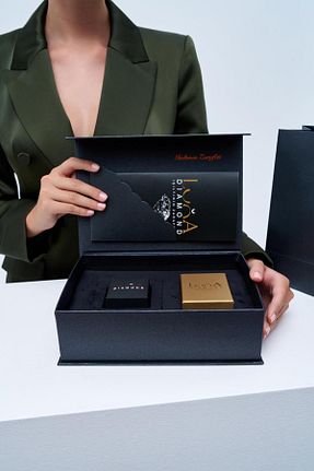 گردنبند الماس 0,01 - 0,20 Luna Diamond - کد 873493396