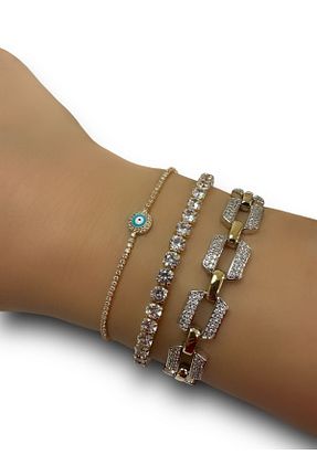 دستبند استیل (فولاد) زنانه استیل ضد زنگ MAT STORE - کد 873698519