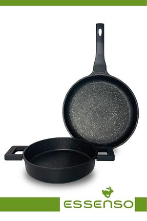 ماهیتابه مشکی قابل استفاده در فر Essenso - کد 73349502