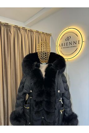 پارکا مشکی زنانه رگولار Abienne - کد 873705718