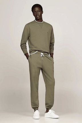 شلوار کرمگن سبز مردانه رگولار Tommy Hilfiger - کد 879198583
