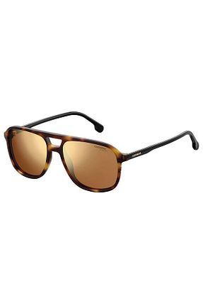 عینک آفتابی قهوه ای مردانه UV400 Carrera - کد 3940466