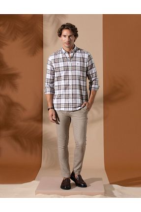 شلوار بژ مردانه بافتنی Pierre Cardin - کد 828874771