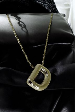 گردنبند جواهر متالیک زنانه روکش نقره shop - کد 873749520