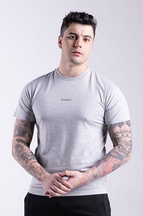 تیشرت طوسی مردانه Relaxed Jepublic - کد 873762161