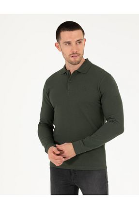 سوئیشرت سبز مردانه ساده Pierre Cardin - کد 828888510