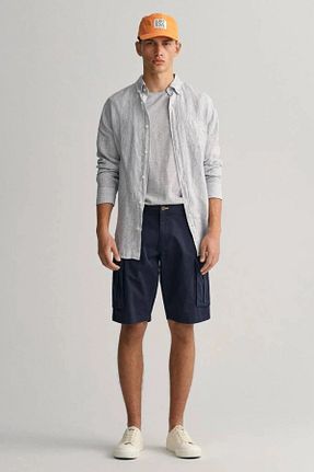 شلوارک و برمودا آبی مردانه Relaxed Gant - کد 873763147