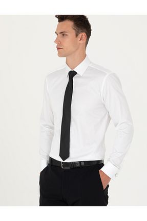 پیراهن سفید مردانه اسلیم فیت Pierre Cardin - کد 829103734