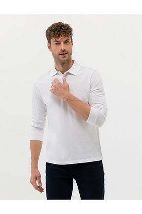سوئیشرت سفید مردانه ساده Pierre Cardin - کد 856672118