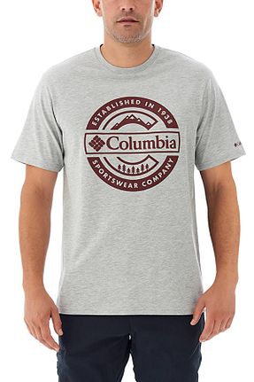 تیشرت طوسی مردانه Relaxed Columbia - کد 873763711