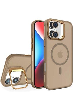 کاور و قاب قهوه ای iPhone 11 emybox - کد 873784065