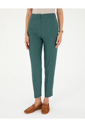 شلوار سبز زنانه کتان Pierre Cardin - کد 841484325