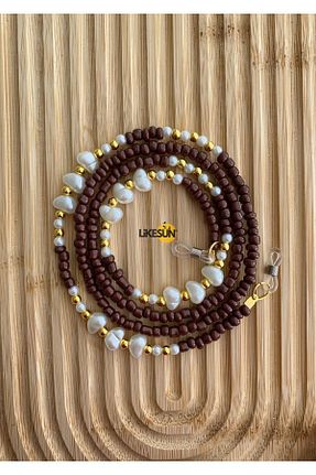 اکسسوری عینک قهوه ای زنانه LiKESUN - کد 873778794