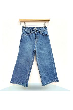 شلوار جین آبی بچه گانه پاچه گشاد rois kids - کد 873782355