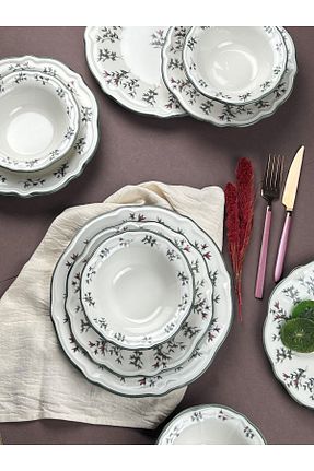 سرویس غذاخوری رنگی 6 نفره PORSER - کد 873790460