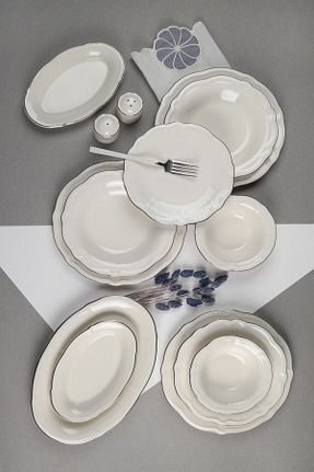 سرویس غذاخوری رنگی 12 نفره PORSER - کد 873790489