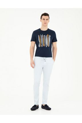 شلوار سفید مردانه الاستین Pierre Cardin - کد 830008266