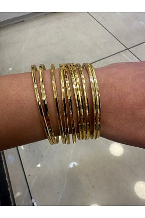 النگو طلائی زنانه 8 عیار Ad - کد 873794588
