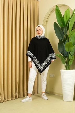 پانچو مشکی زنانه لیکرا dignus - کد 903069549