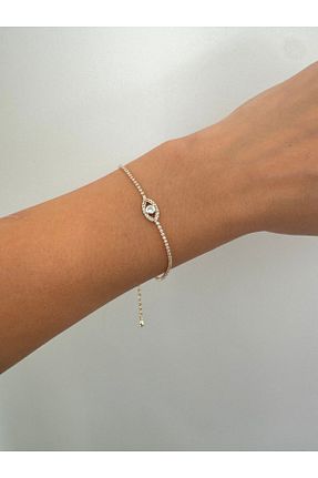 دستبند جواهر طلائی زنانه زیرکن NiAccessory - کد 873804962