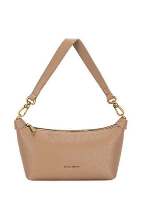 کیف دوشی قهوه ای زنانه چرم مصنوعی David Jones - کد 873827742