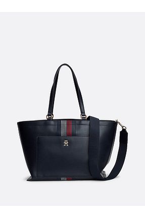 کیف دوشی سرمه ای زنانه Tommy Hilfiger - کد 841330444