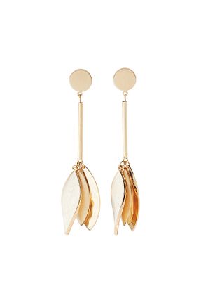 گوشواره جواهر بژ فلزی Parfois - کد 873861946