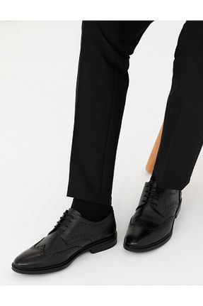 کفش کلاسیک مشکی مردانه چرم خالص Pierre Cardin - کد 833198131