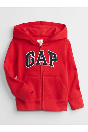 سوئیشرت قرمز بچه گانه ساده GAP - کد 50586418