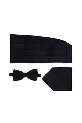 پاپیون مشکی مردانه پلی استر Pierre Cardin - کد 833038007