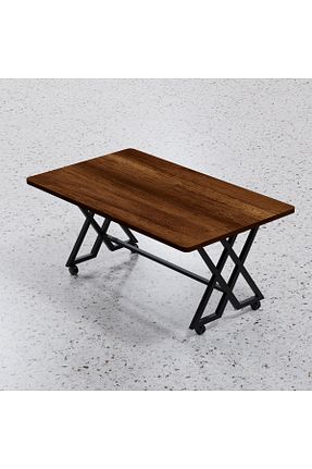 میز جلو مبلی قهوه ای MDF makbulce - کد 871125527