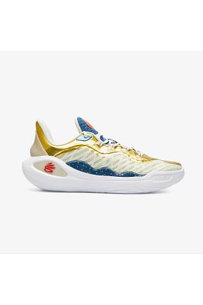 کفش اسنیکر زرد مردانه بند دار Under Armour - کد 830621948