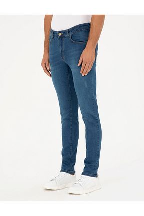 شلوار جین آبی مردانه پاچه تنگ Pierre Cardin - کد 834890071