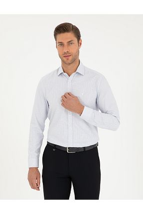 پیراهن سرمه ای مردانه اسلیم فیت Pierre Cardin - کد 858433311