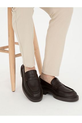 کفش کژوال قهوه ای مردانه پاشنه کوتاه (1 - 4 سانتی متر) Pierre Cardin - کد 833217557