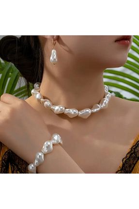 ست مروارید 3 تایی AYTENS TAKI - کد 873926653
