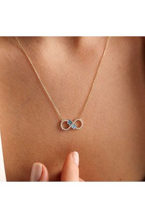 گردنبند طلا رنگی زنانه 8 عیار Sembol Gold - کد 669992011
