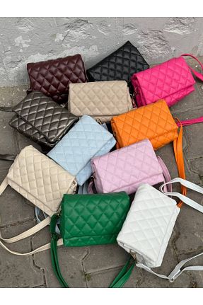 کیف مجلسی مشکی زنانه چرم لاکی ABAYS - کد 873927362