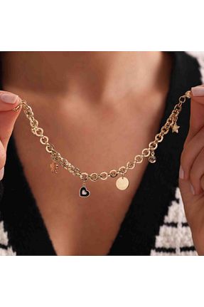 دستبند طلا رنگی زنانه 14 عیار Sembol Gold - کد 809191055