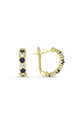 گوشواره طلا زرد بچه گانه 14 عیار Sembol Gold - کد 41886724
