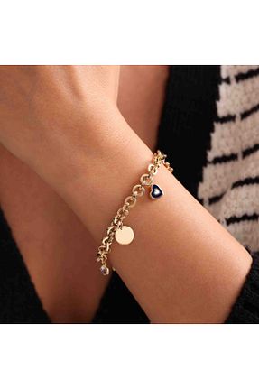 دستبند طلا رنگی زنانه 14 عیار Sembol Gold - کد 809191055