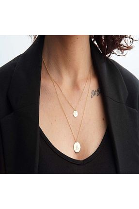 گردنبند طلا رنگی زنانه 14 عیار Sembol Gold - کد 824887922