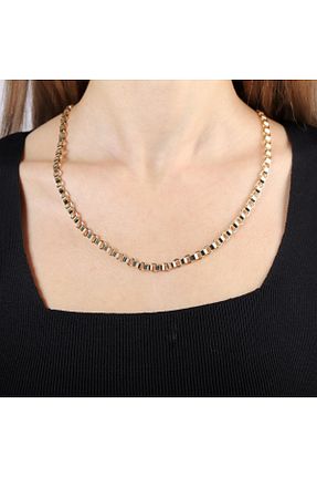 گردنبند طلا طلائی زنانه 14 عیار Sembol Gold - کد 81162727