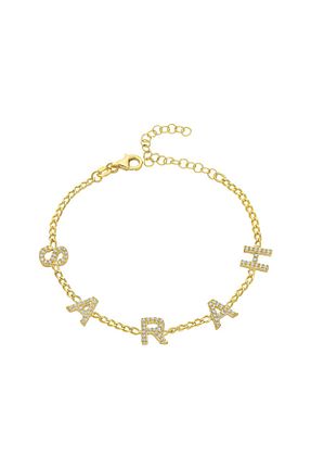 دستبند نقره طلائی زنانه 925 عیار beonejewelry - کد 873932788