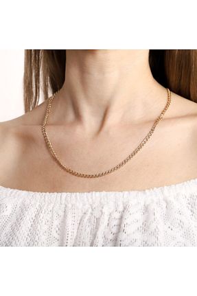 گردنبند طلا طلائی زنانه 14 عیار Sembol Gold - کد 81162790