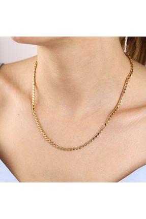 گردنبند طلا طلائی زنانه 14 عیار Sembol Gold - کد 97850493